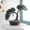 2 Branch Pine Artificial Bonsai Tree