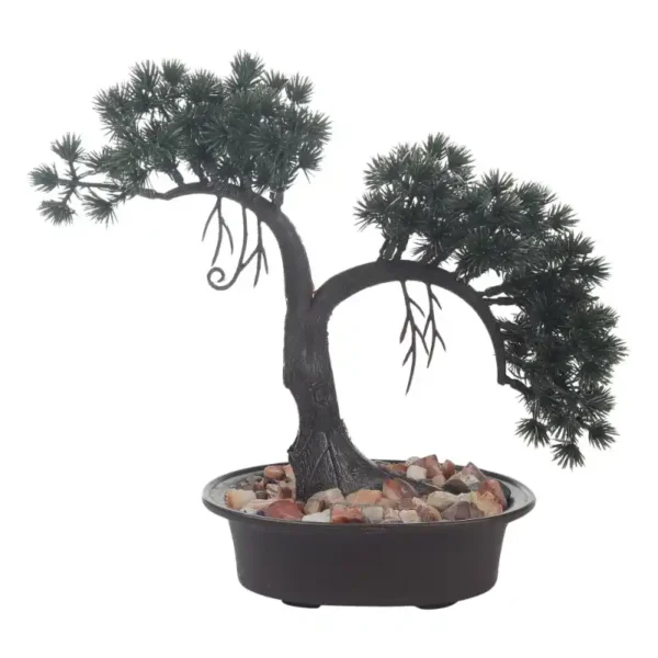 2 Branch Pine Artificial Bonsai Tree