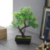 3 Branch With Pink Flowers Artificial Bonsai Tree