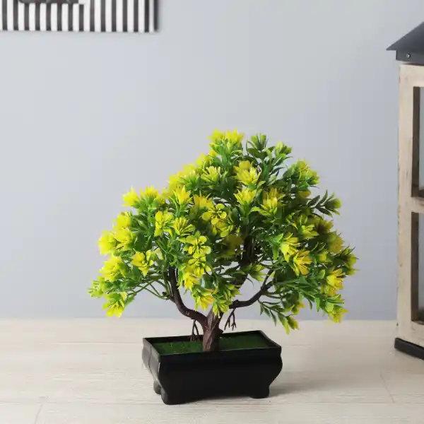 Colored Leaves Small Artificial Bonsai Tree