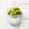 Yellow Gerbera with Pot Artificial Wall Plant