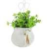 Green Bush with Pot Artificial Wall Plant