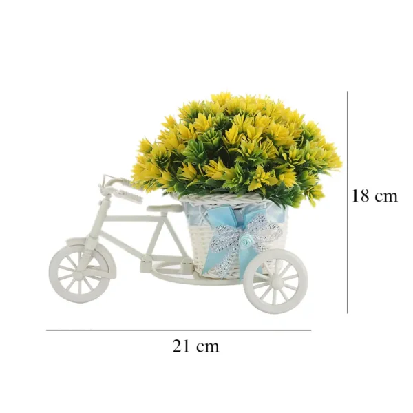 Long Hanging Yellow Leaves Rickshaw Artificial Plant