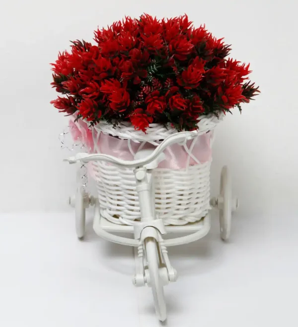 Red Rickshaw Artificial Plant