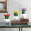 Set of 3 Mini Potted Artificial Plant