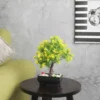Small Artificial Bonsai Tree With White Stones