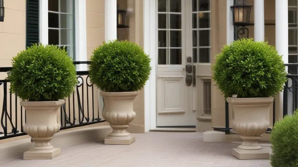 Incorporate Faux Topiary