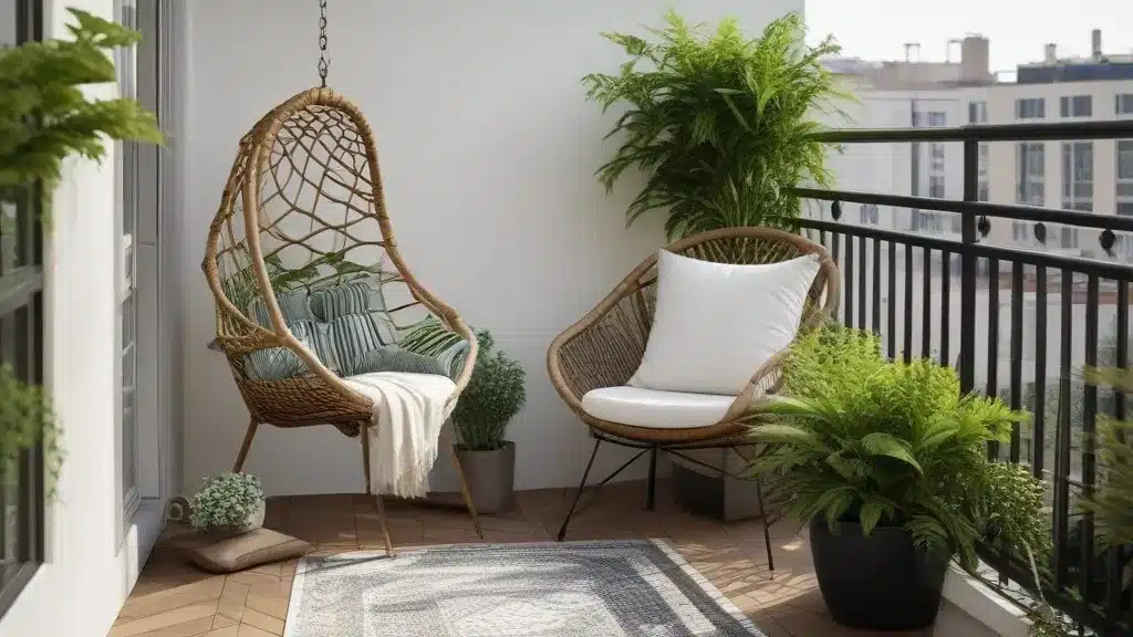 Create a Cozy Nook with Artificial Greenery