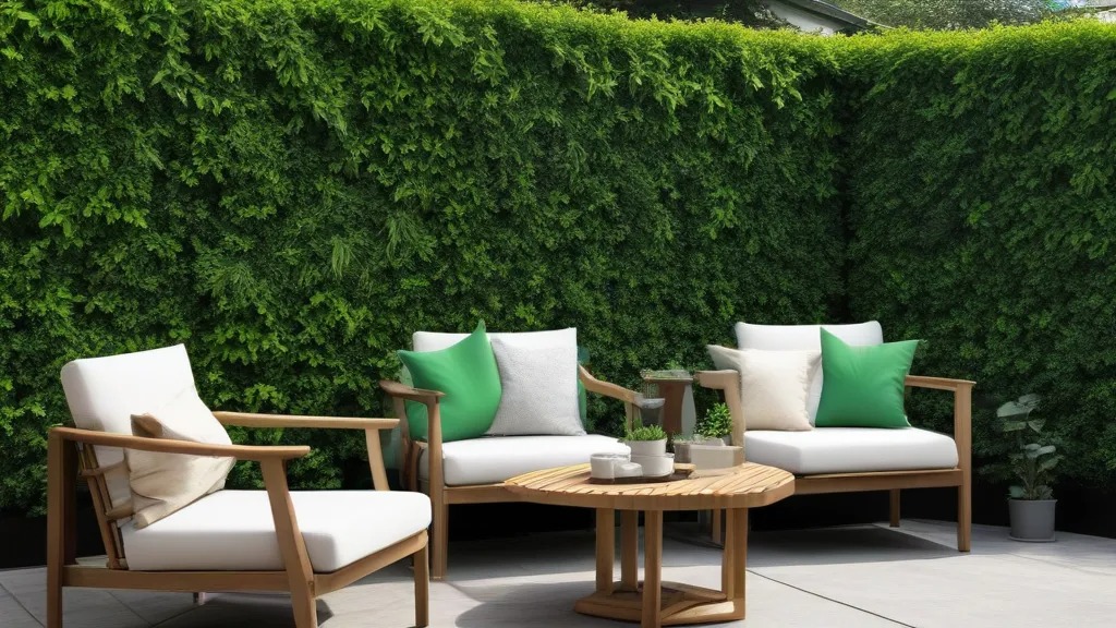 Use Artificial Plant Panels for Privacy