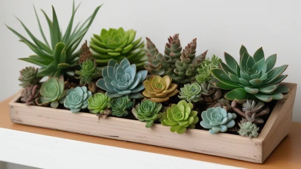 Decorate with Artificial Succulents