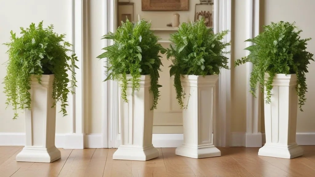 Herb Garden Pillars