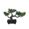 4 Head Green Leaves Artificial Bonsai Tree