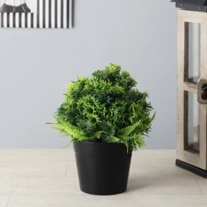 Artificial Plant Thick Green Leaves With Pot