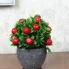 Red Apple Potted Artificial Plant