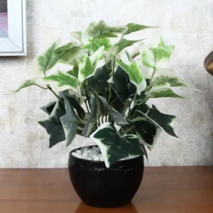 Ivy Black Bowl Potted Artificial Plant