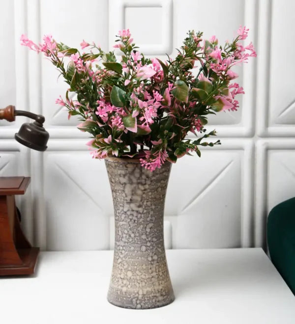 Artificial Tall Pink Leaves Bunch without Vase