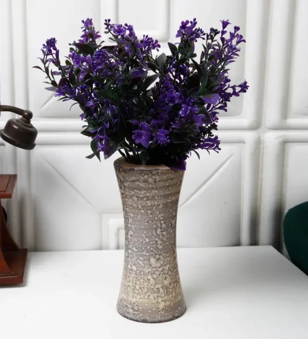 Artificial Tall Purple Leaves Bunch without Vase