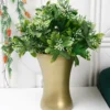 Artificial White Bud Bunches without Vase