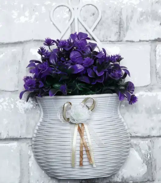 Bush with Pot Artificial Wall Plant